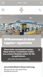 Mobile Screenshot of lipptor-apotheke.de